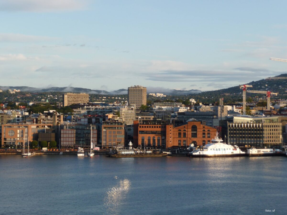 Morgendämmerung über Oslo