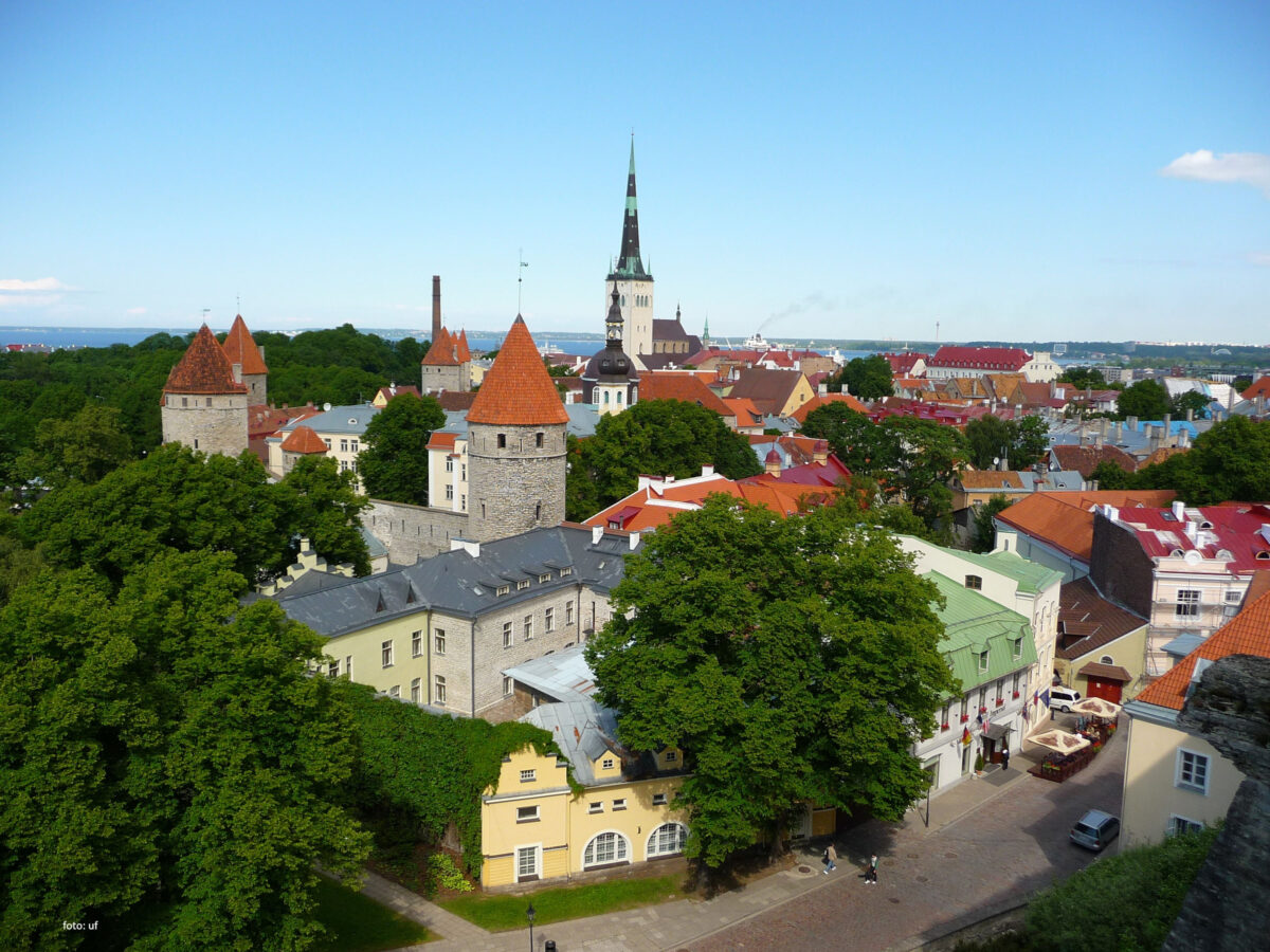 Tallinn Blick vom Domberg