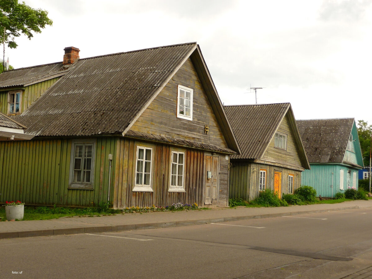 Holzhäuser im Baltikum